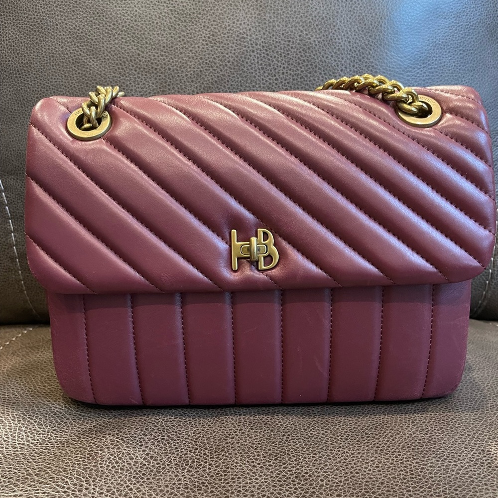 Henri Bendel 712 Convertible Shoulder Bag (Color - Oxblood)